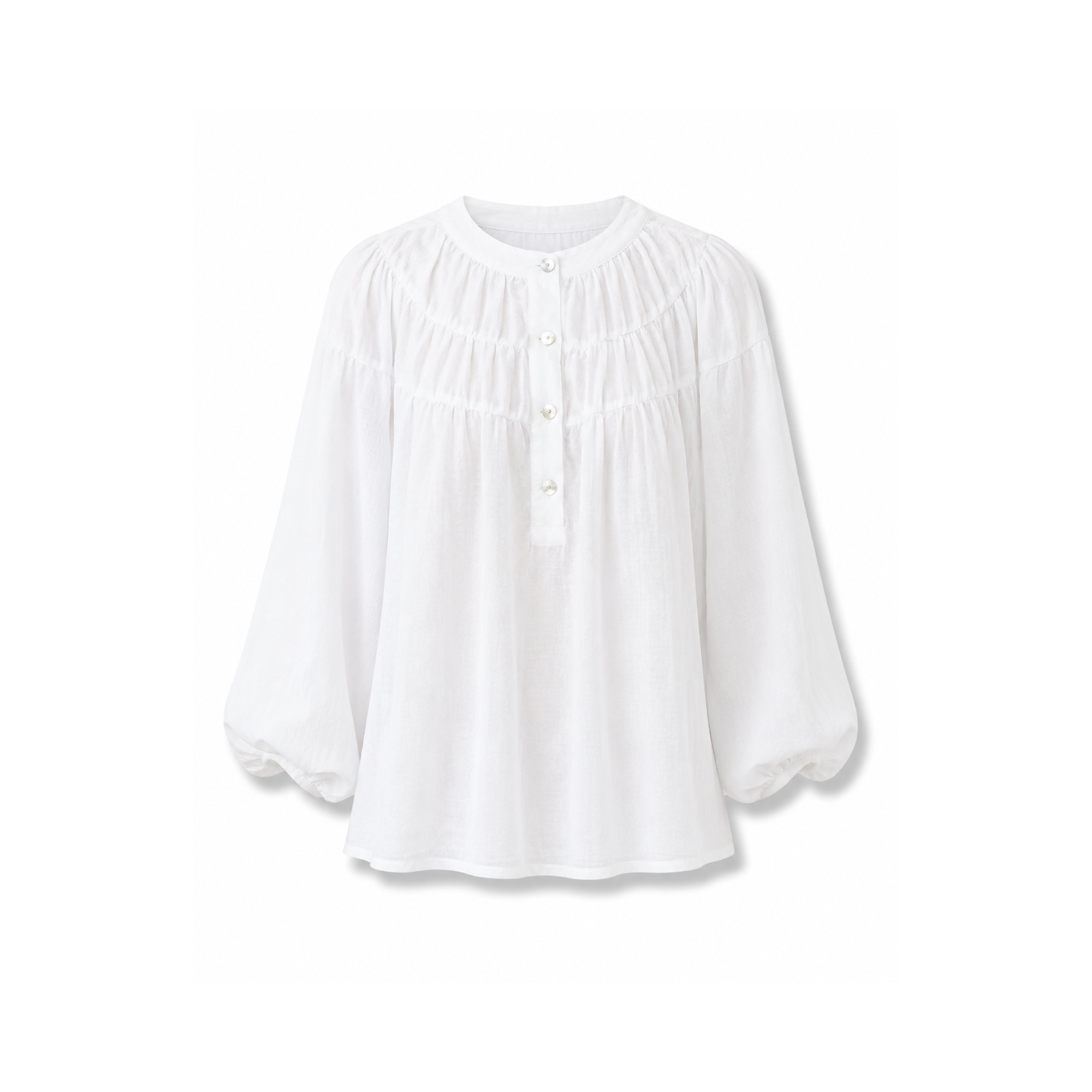 Sheer Boyfriend Shirt