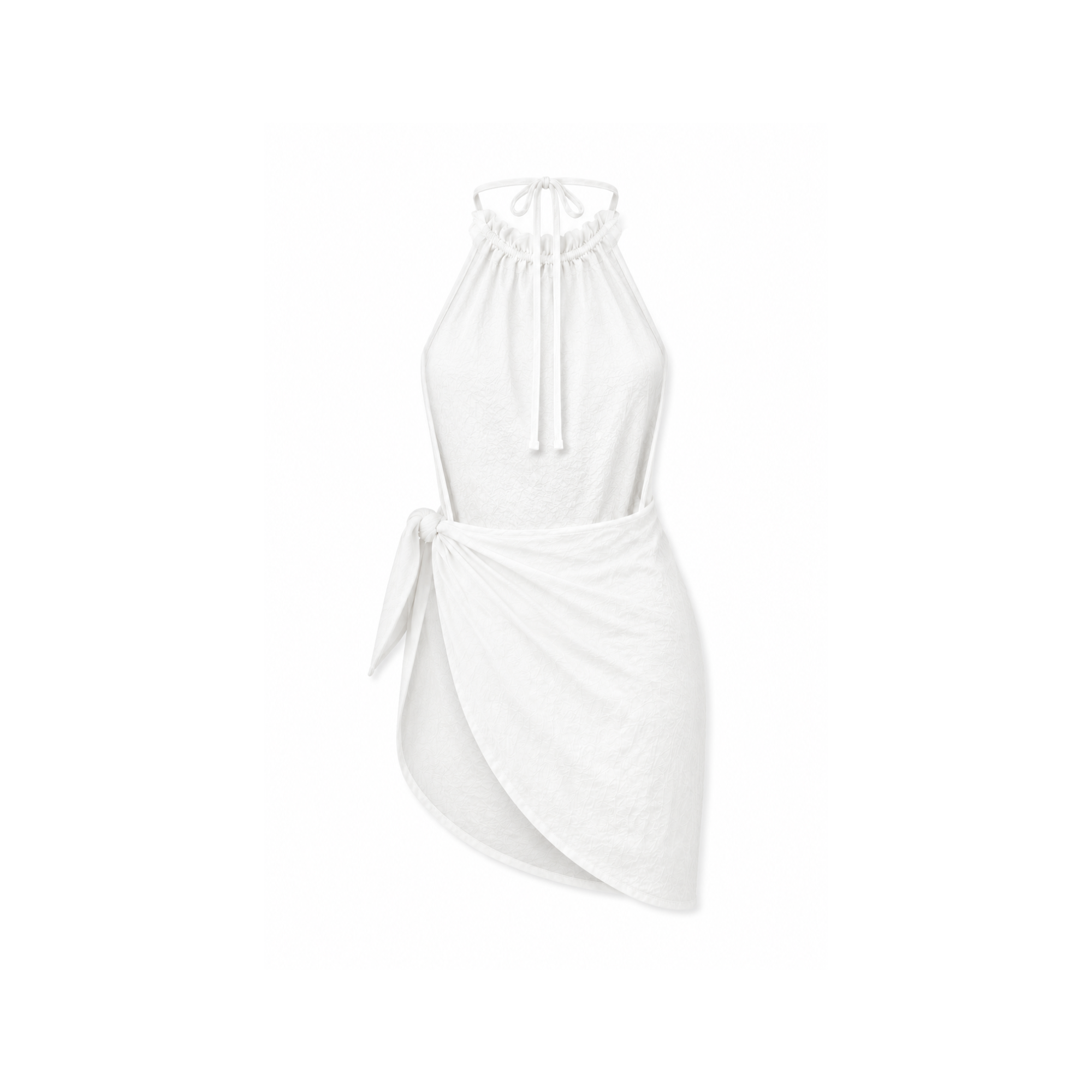 Backless Coverup in White