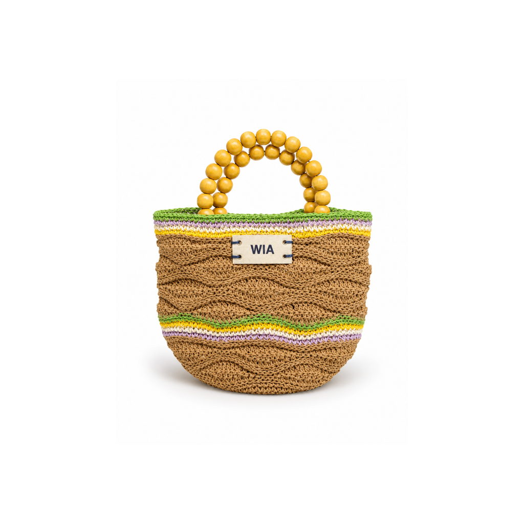 Beaded Bag in Sunshine