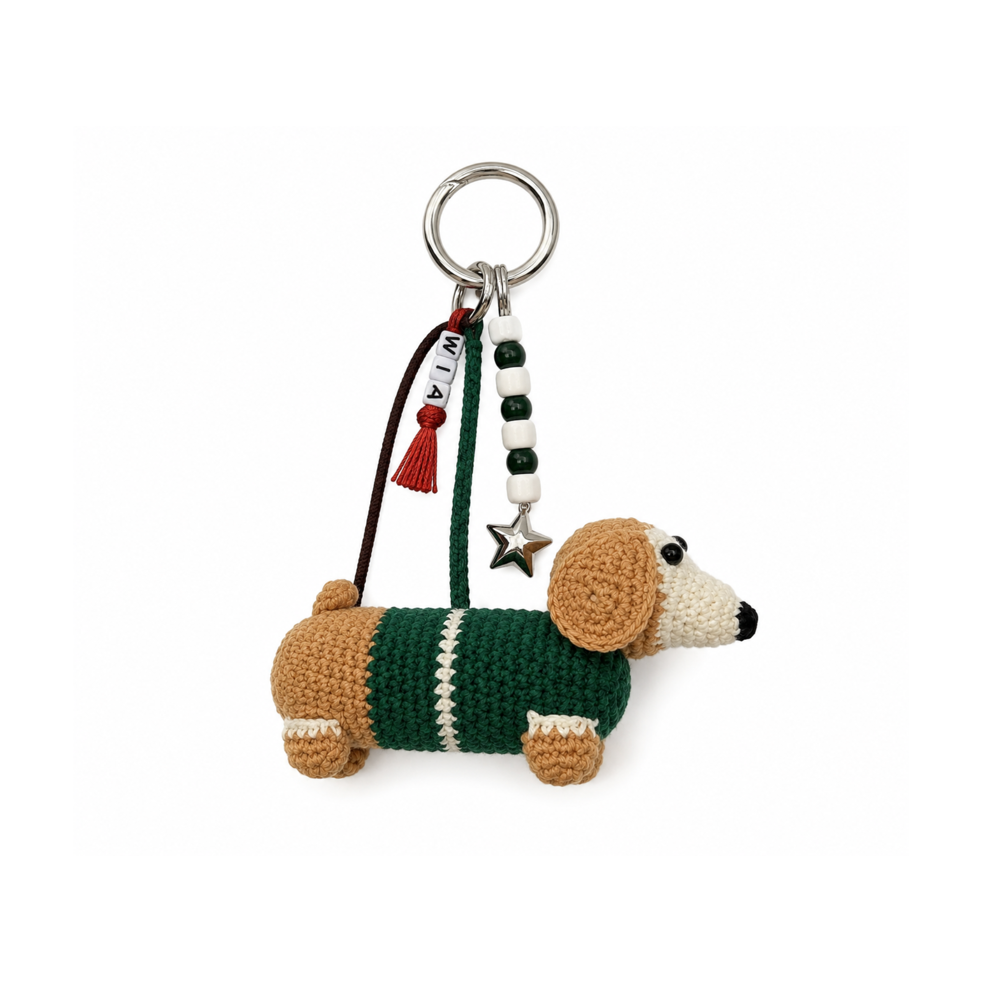 College Pup Charm
