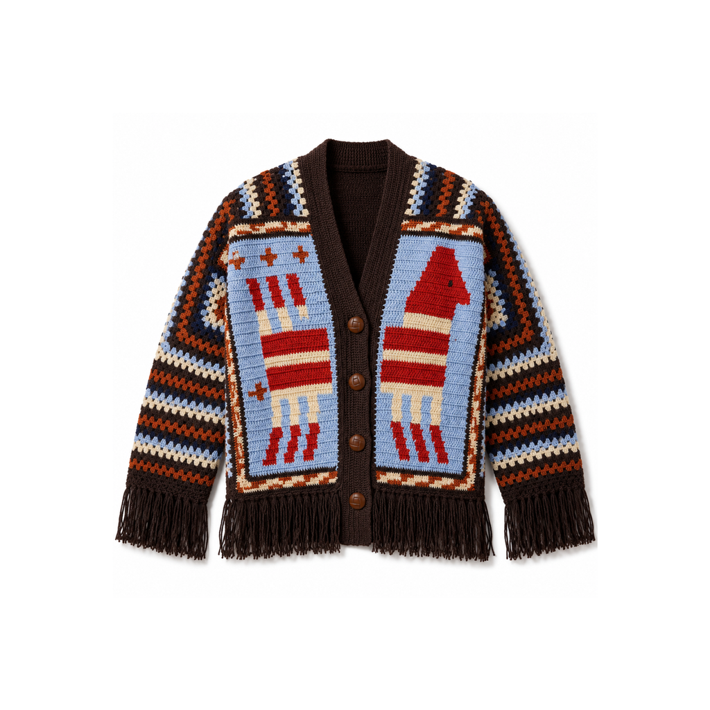 The House Cardigan in Llama