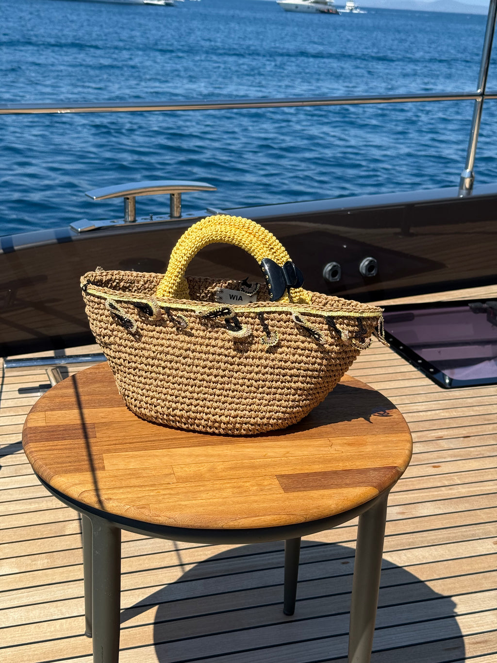 Anatolian Charm Tote Butter Yellow