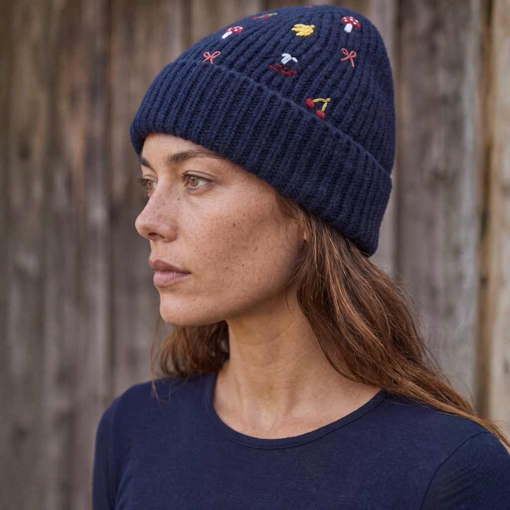 The Collector Beanie Navy