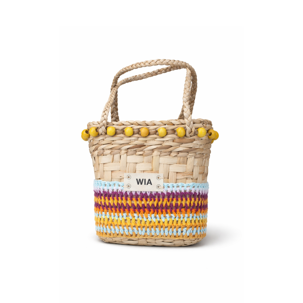 Isla Basket Bag Yellow