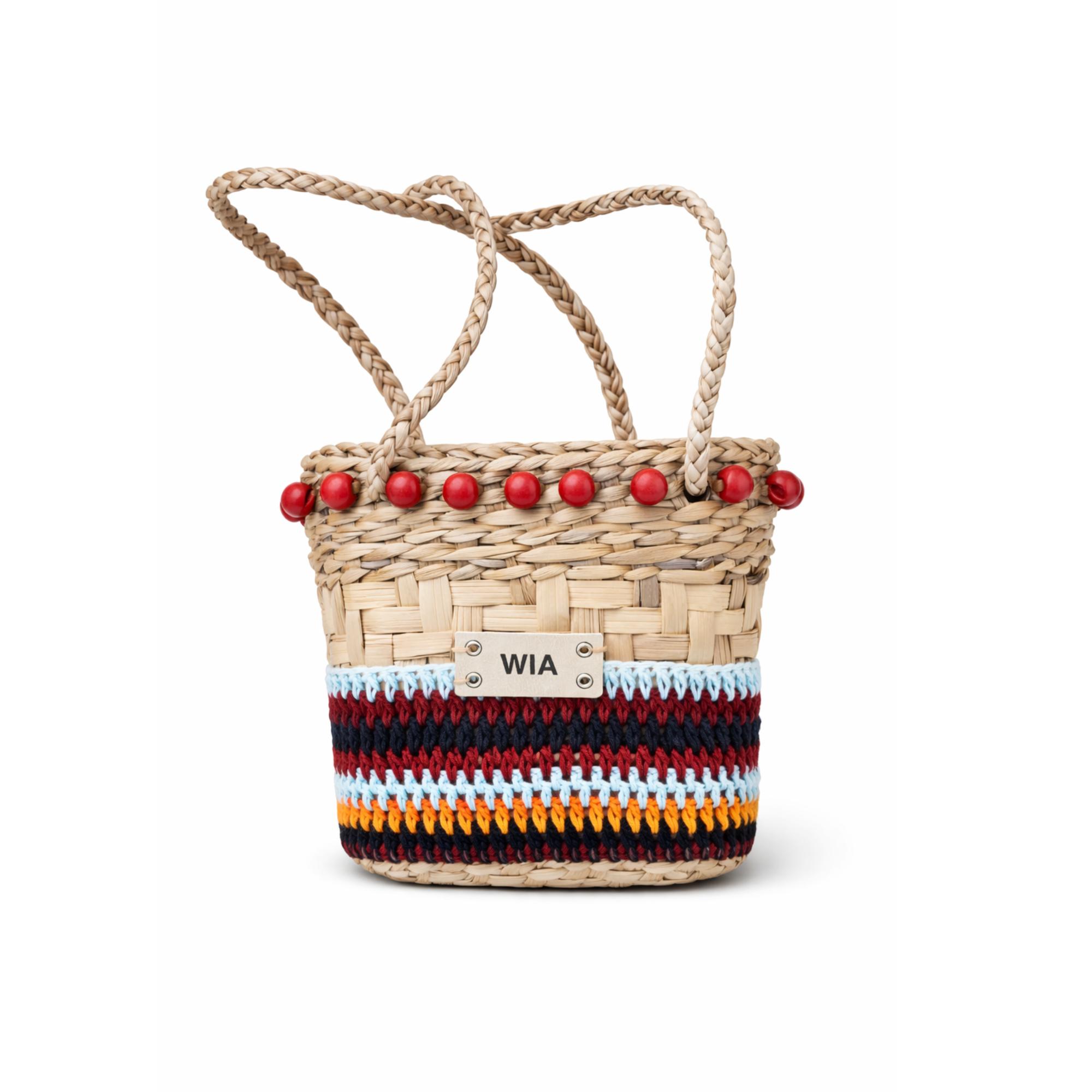 Isla Basket Bag Red