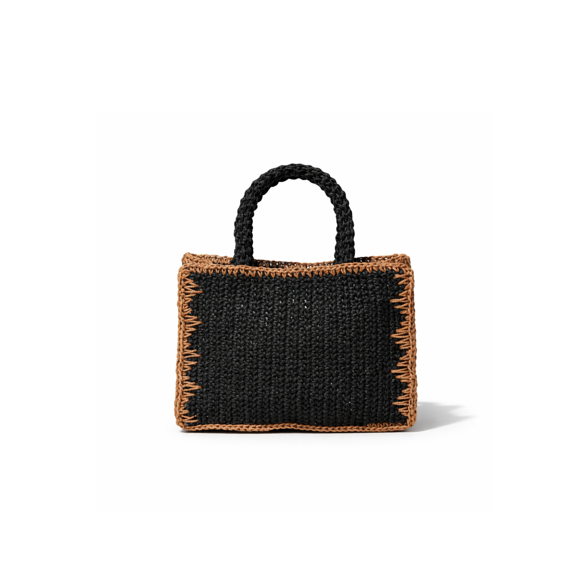 Lili Bag in Black and Beige