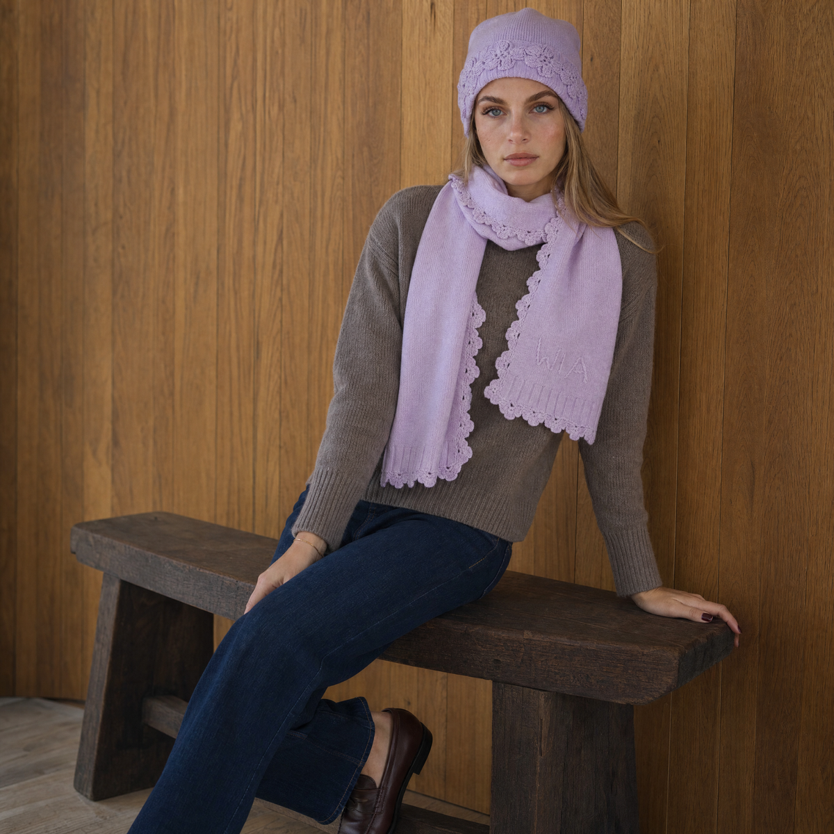 Fleur Hat in Lilac