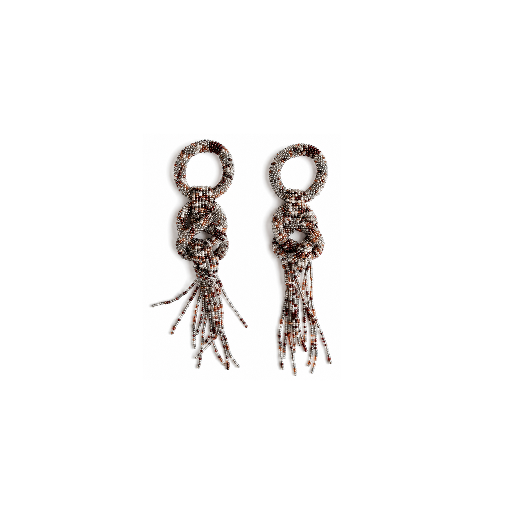 Dissolved "Kilim" Earrings