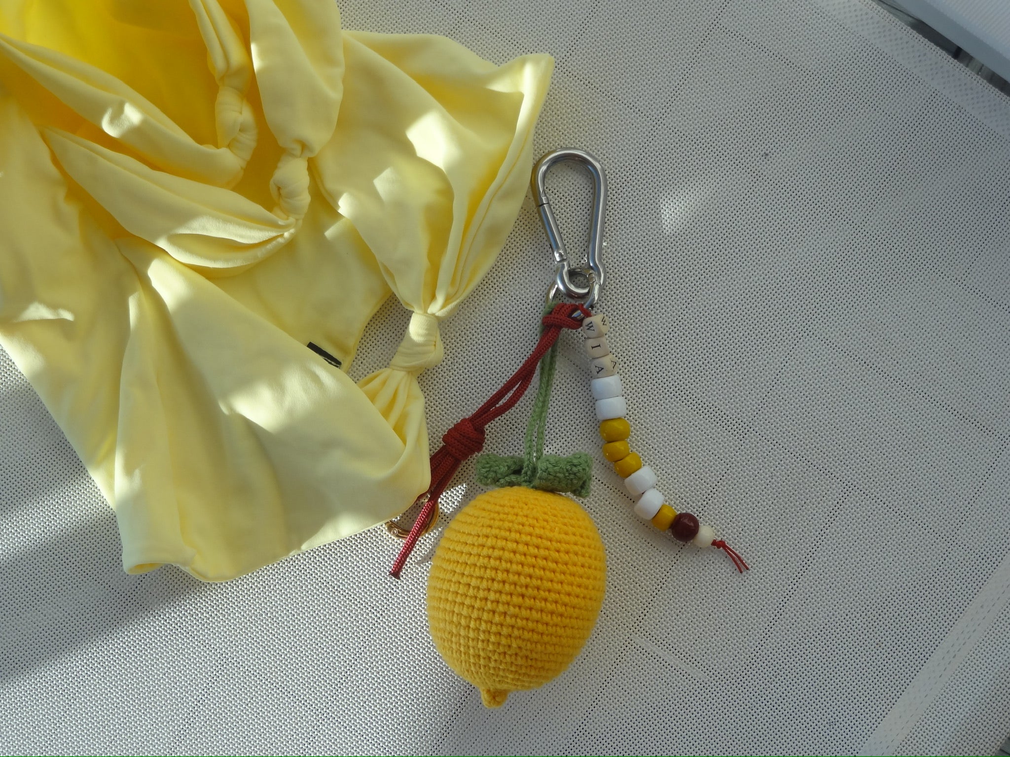 Lemon Bag Charm