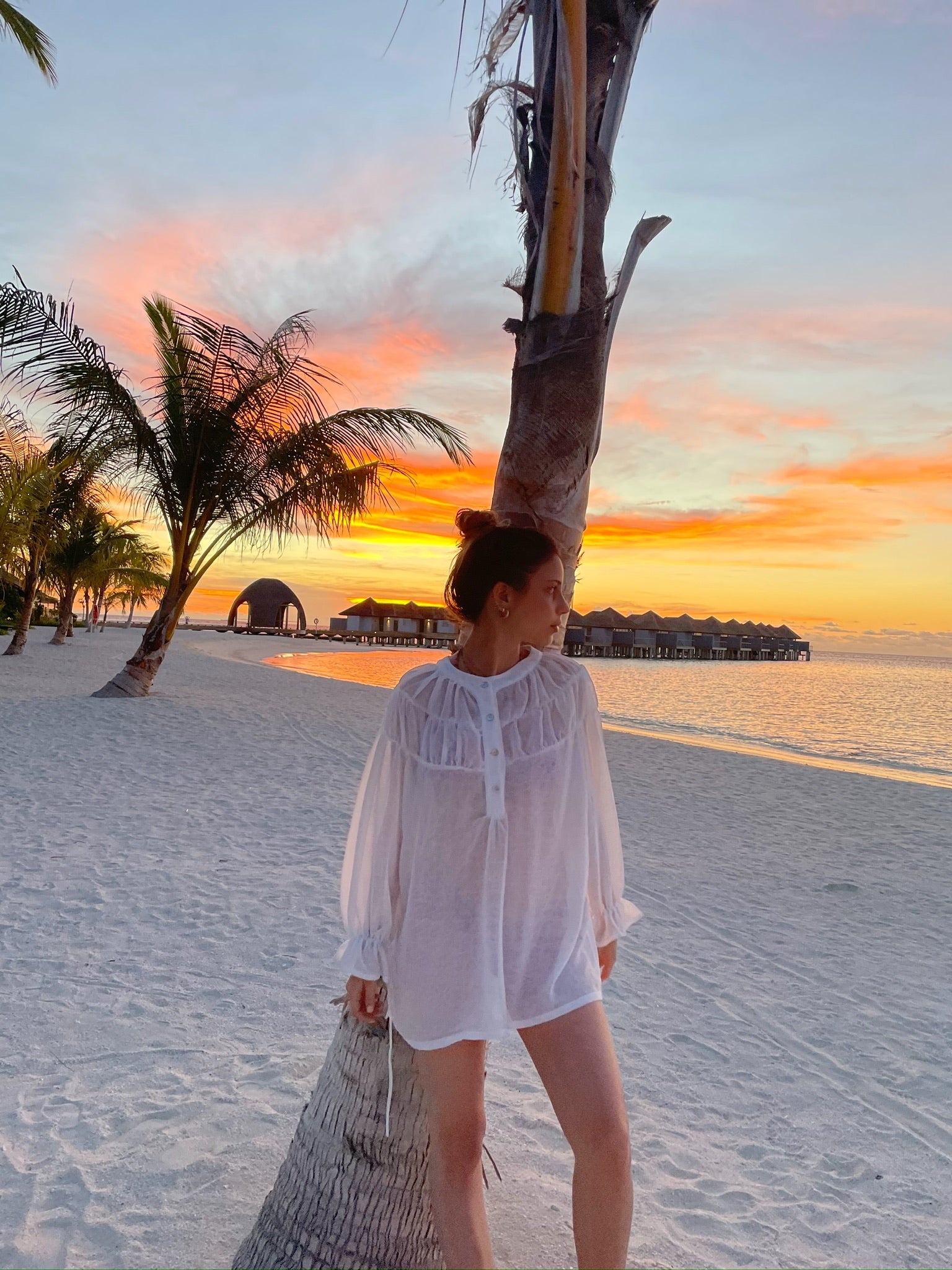 Sheer Boyfriend Shirt