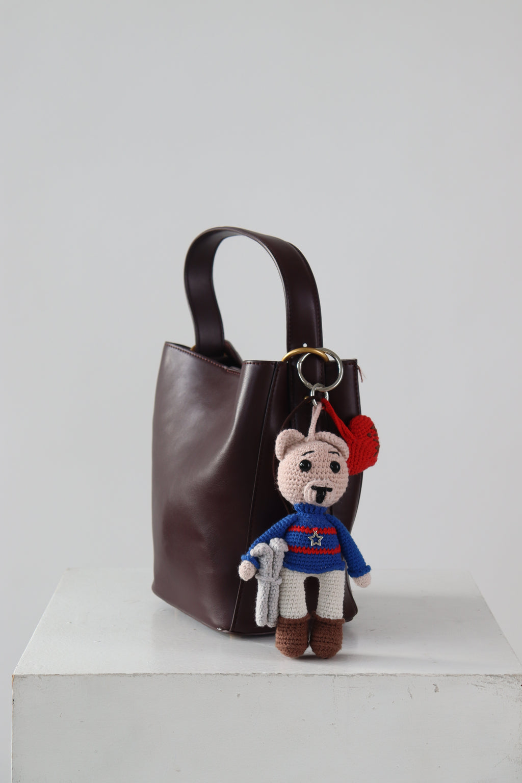 Ski Bear Charm