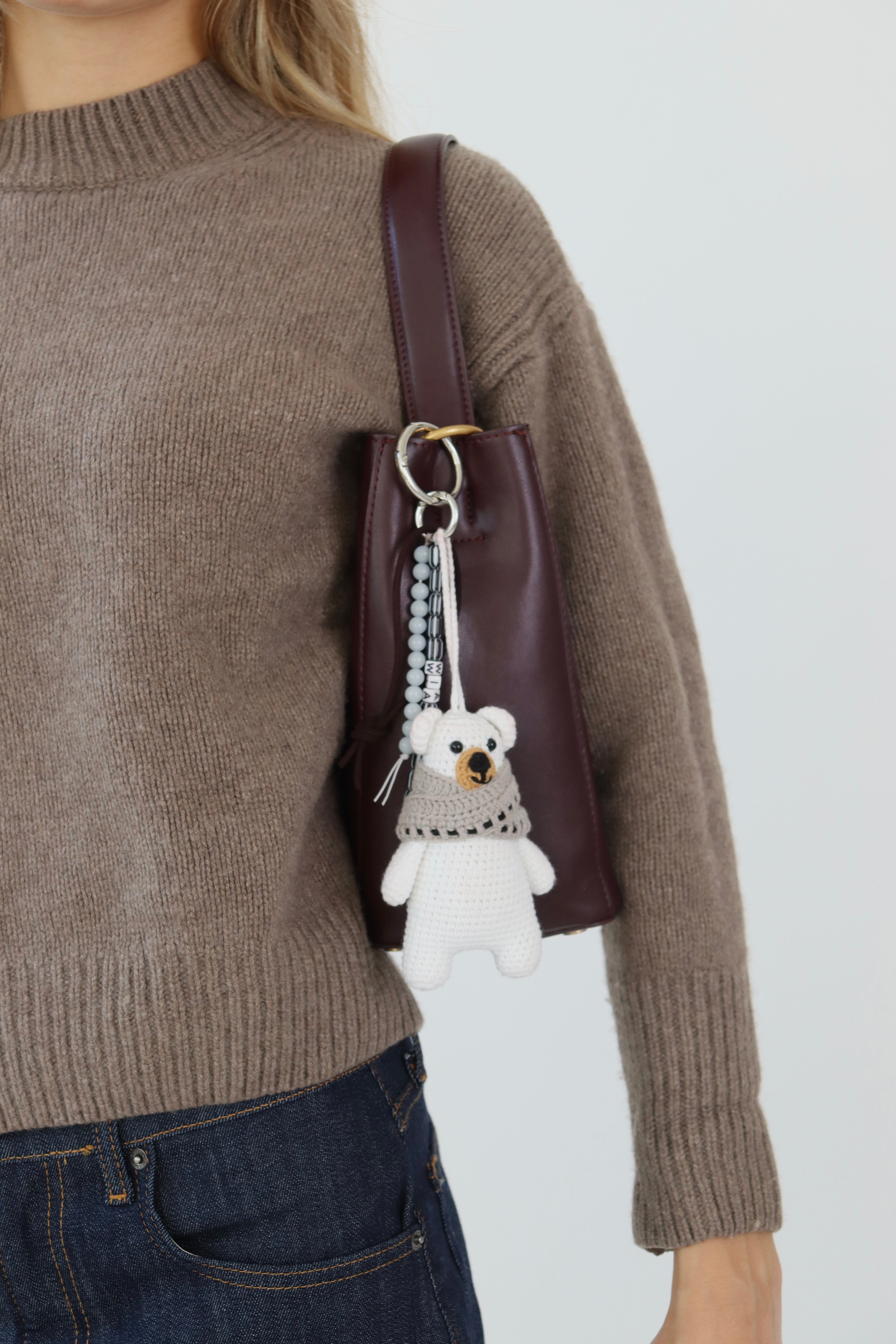 Polar Teddy Charm