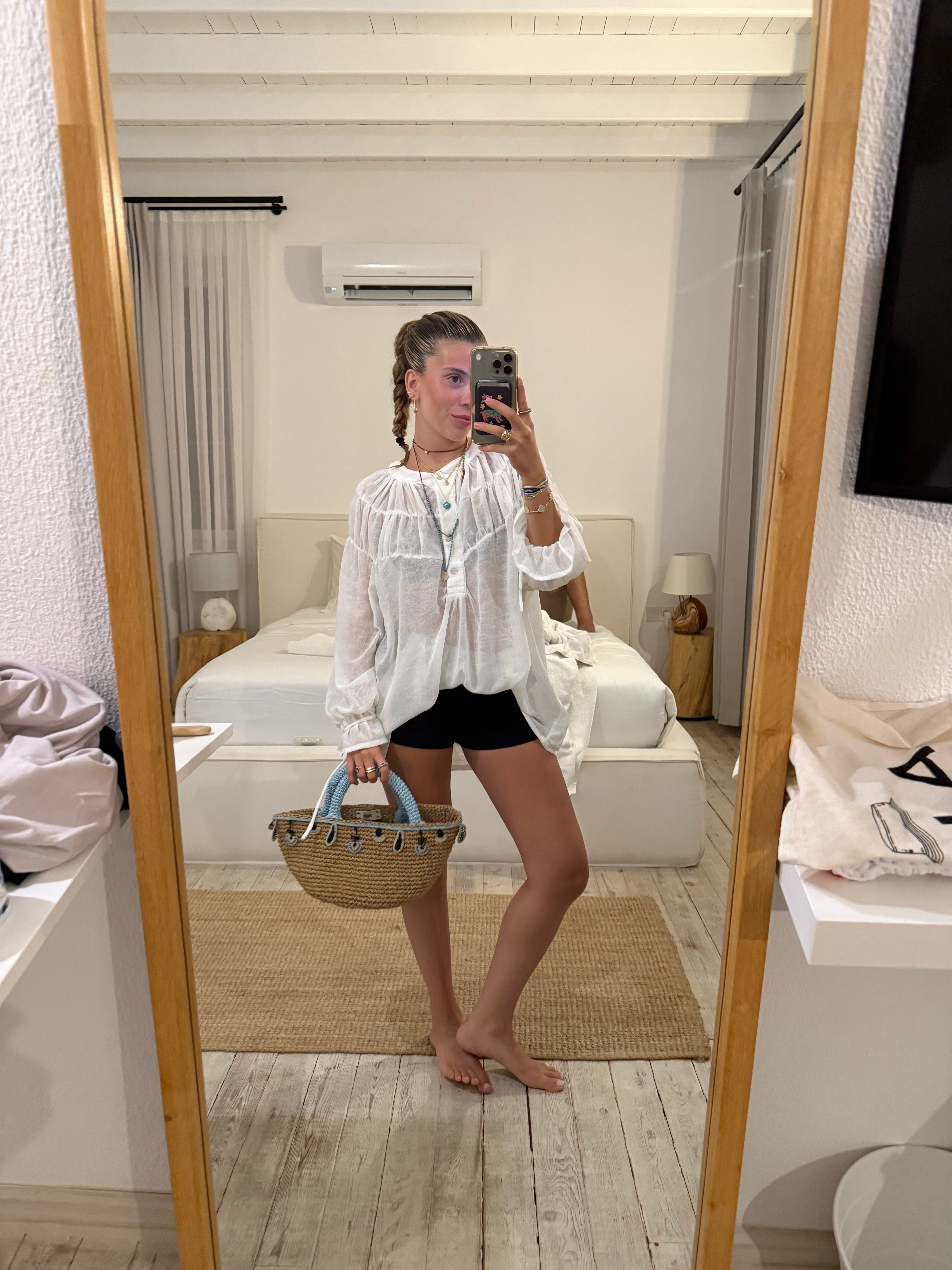 Sheer Boyfriend Shirt