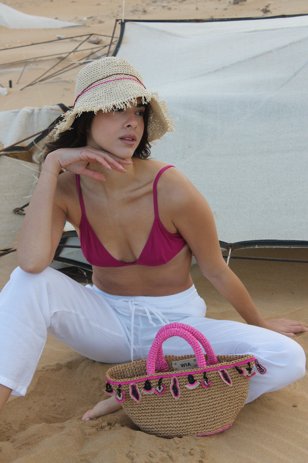 Anatolian Charm Tote Pink