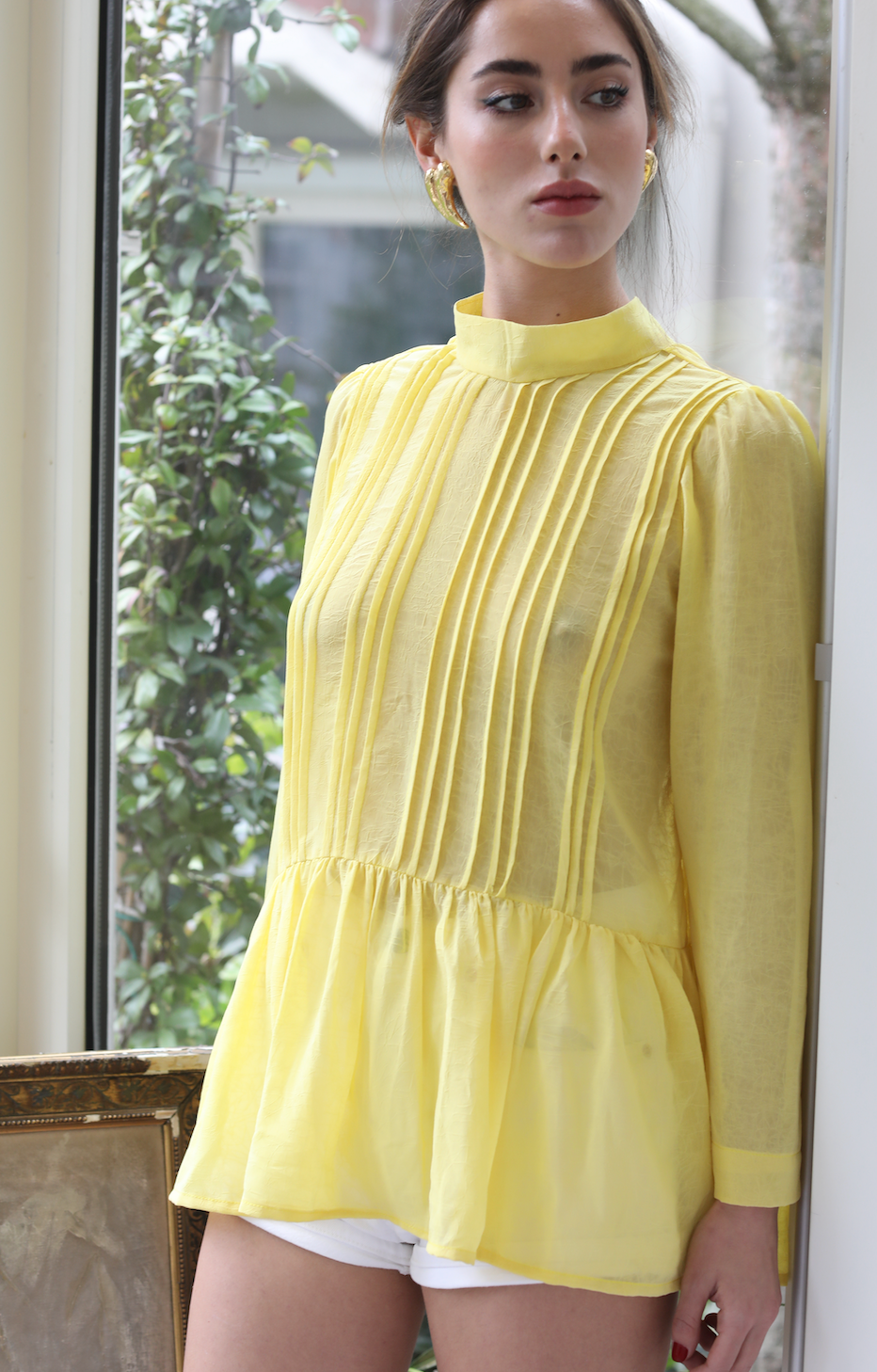 Yellow Blouse