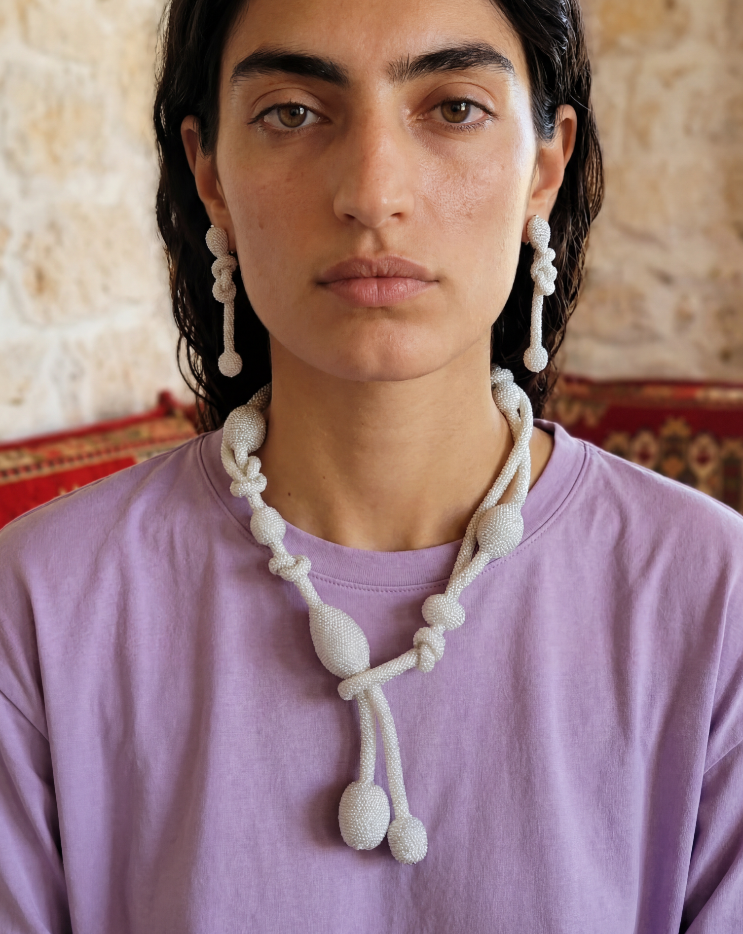 Wrapped Knots Necklace
