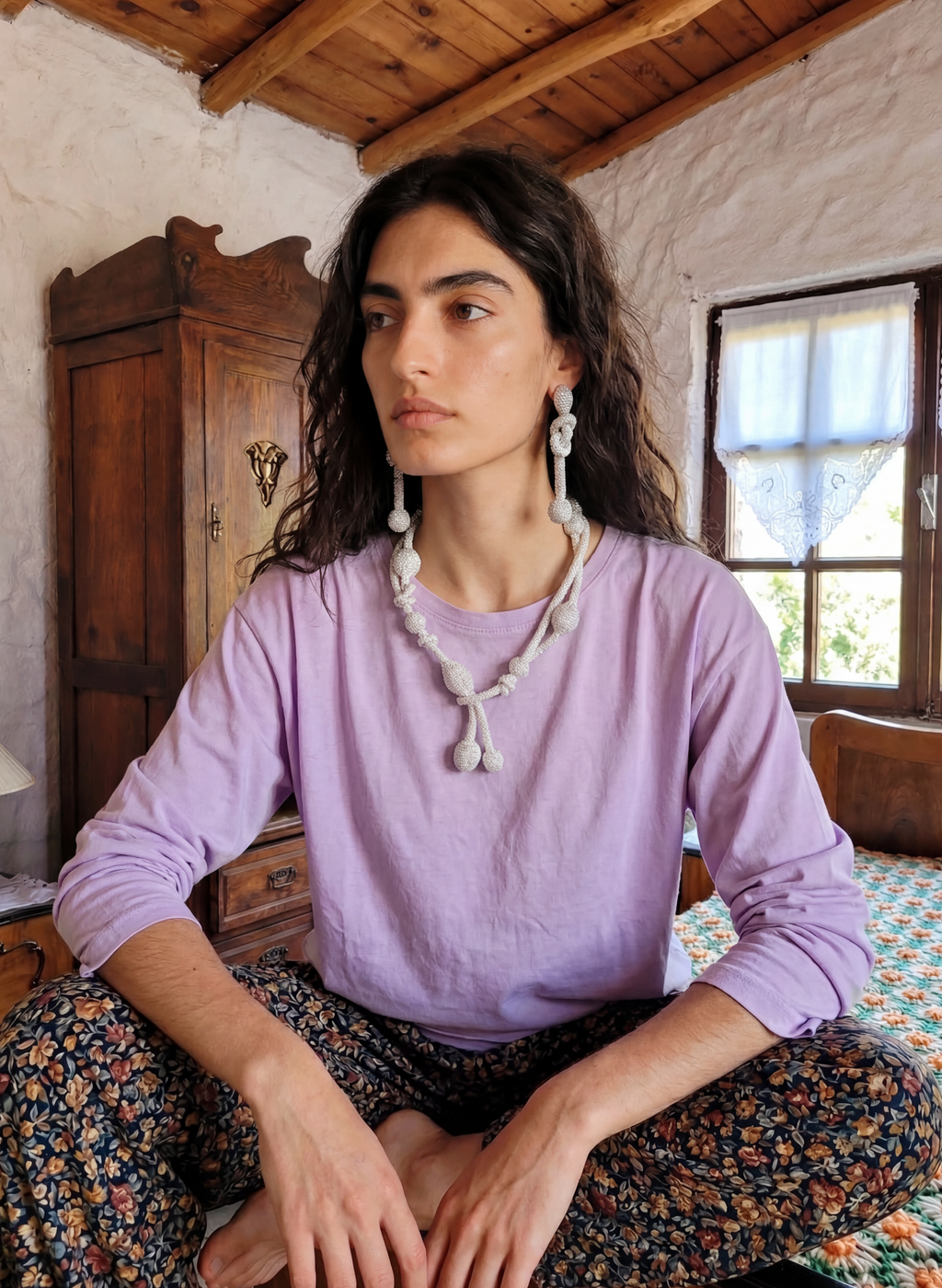 Wrapped Knots Necklace