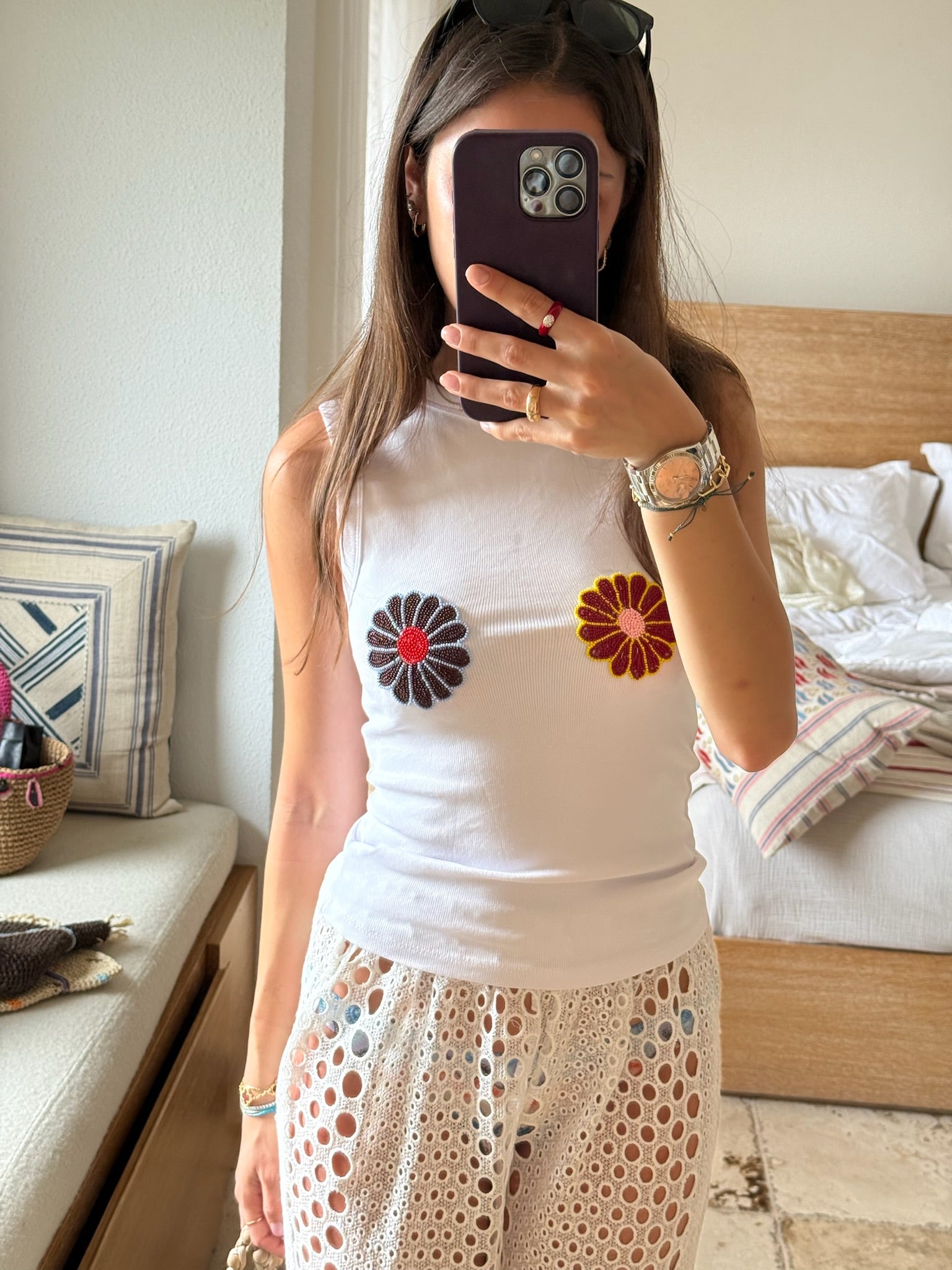 Floral Tank Top